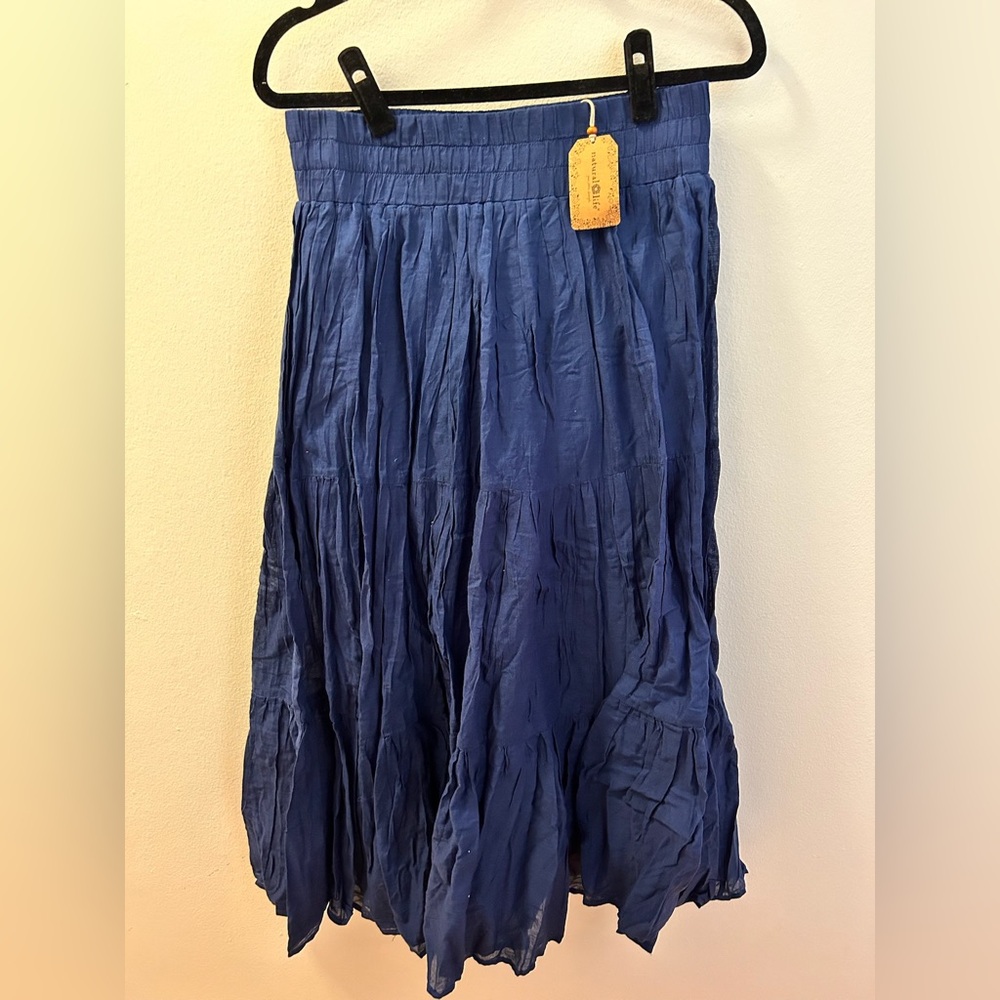 Natural Life Dark Blue Maxi Skirt